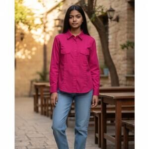 Louis Vuitton 2000s Vintage Cotton button up safari shirt